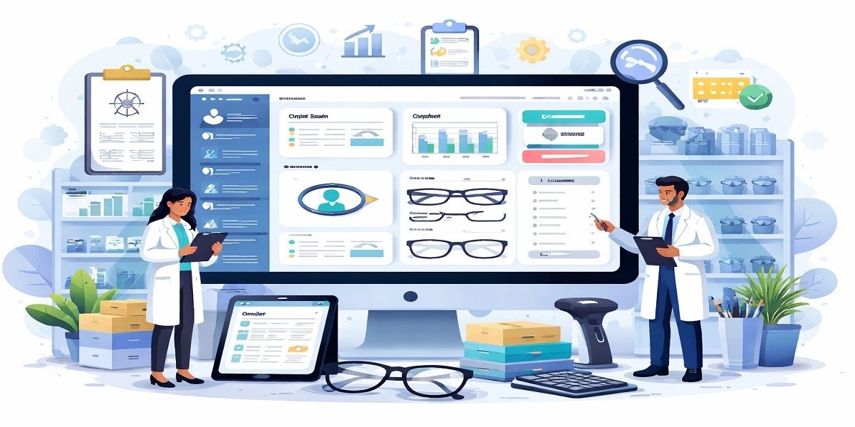 How( برنامج إدارة محلات البصريات)Supports Inventory Control 2026?