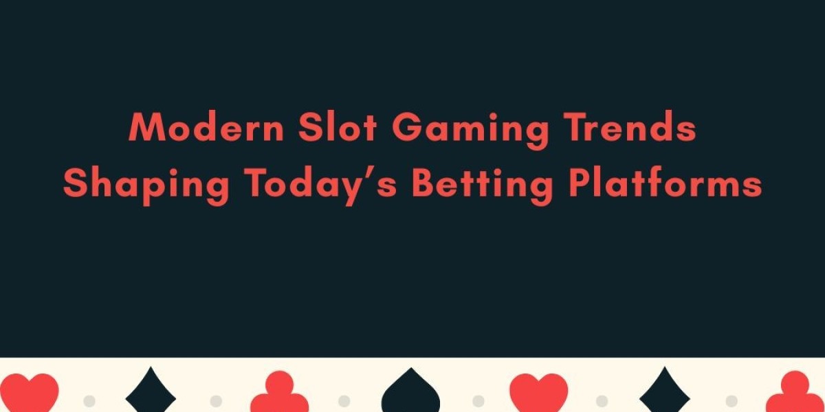 Modern Slot Gaming Trends Shaping Today’s Betting Platforms