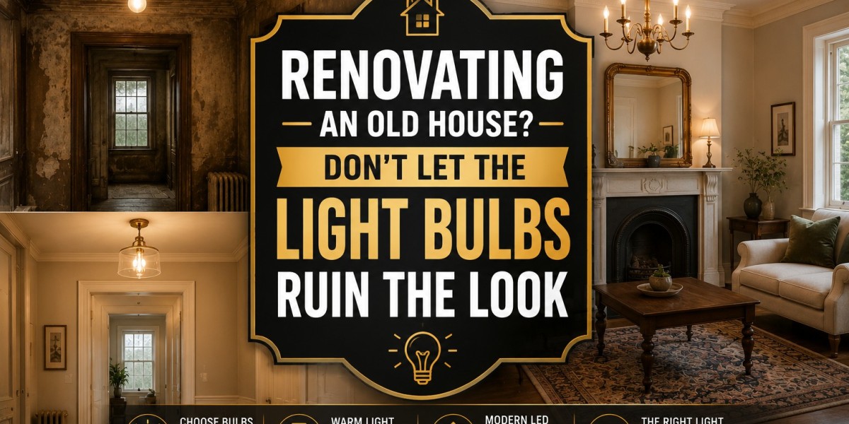 Renovating an Old House? Don't Let the Light Bulbs Ruin the Look