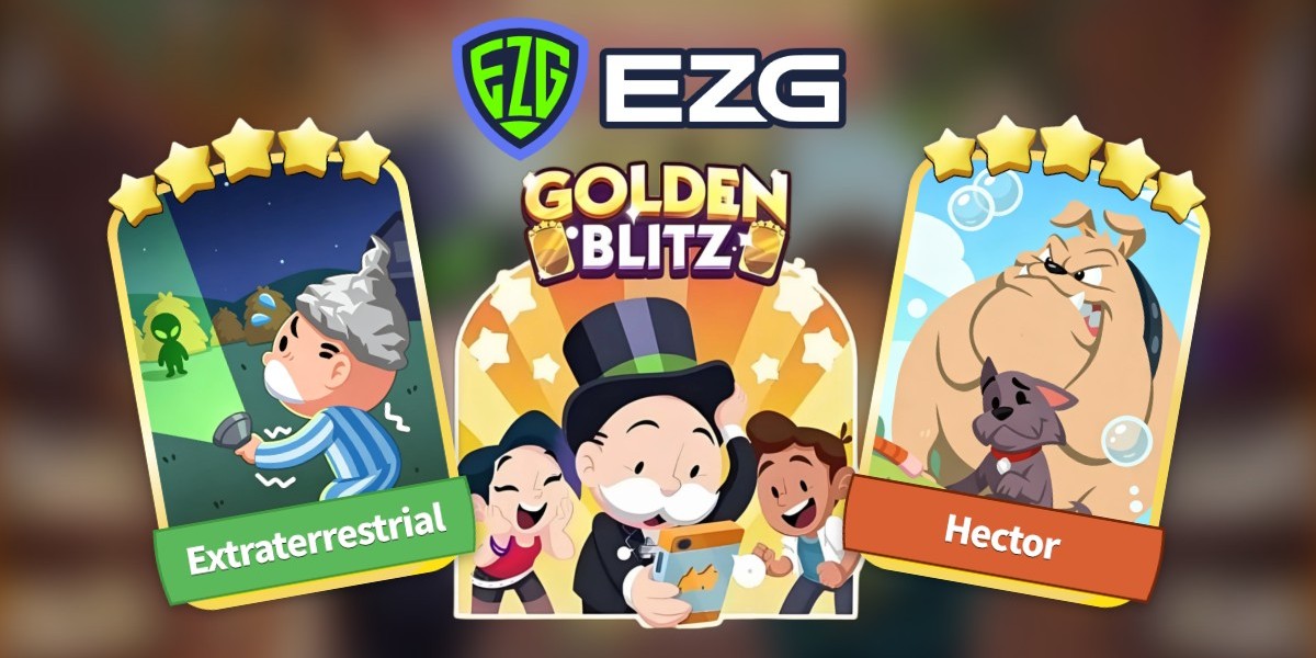 Monopoly Go Golden Blitz Is Coming Soon (Expected Sep 18th) | Pre-order Gold Cards Now at EZG.com!