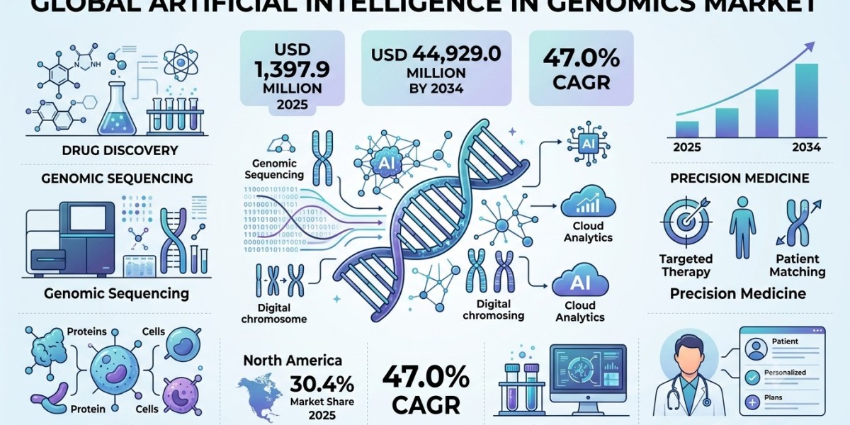 Artificial Intelligence in Genomics Market Size, Trends & Forecast 2034
