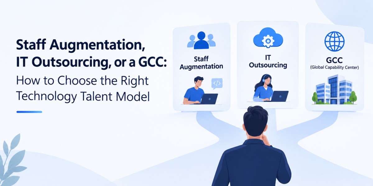 Staff Augmentation, IT Outsourcing, or a GCC: How to Choose the Right Technology Talent Model