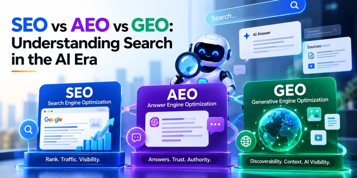 SEO vs AEO vs GEO: Understanding Search in the AI Era - Zero Theory